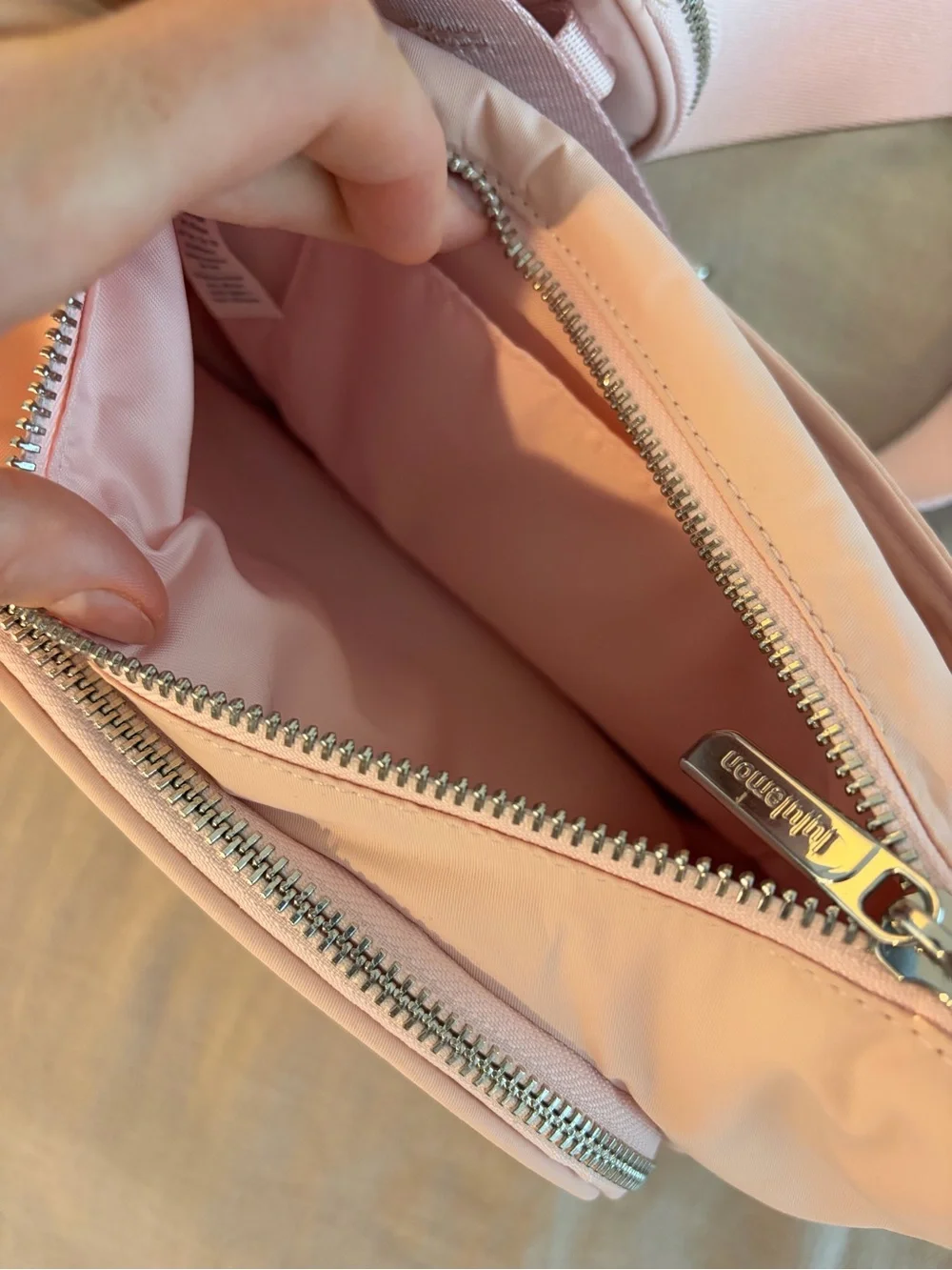 NWT Pink Lululemon crossbody bag